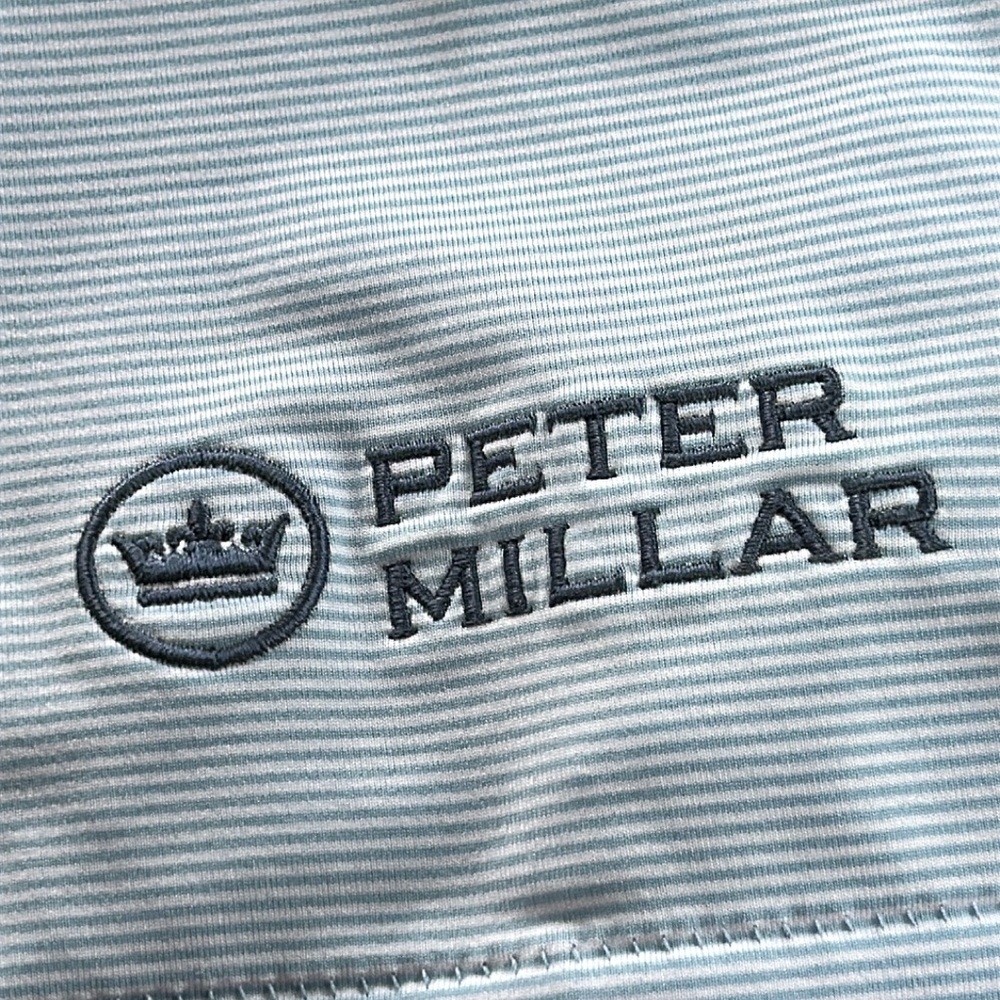 Peter Millar Summer Comfort polo golf shirt. RSM Classic logo. Size Large. - Picture 4 of 11
